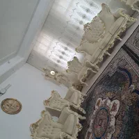 مبل سلطنتی ۹نفره|مبلمان خانگی و میز عسلی|قم, باجک دو|دیوار
