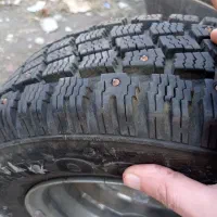 رینگ و لاستیک کره ای یخشکن 165/70|قطعات یدکی و لوازم جانبی|رشت, حافظ آباد|دیوار