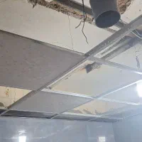 سقف کاذب پی وی سی تایل ترموال ماربل دیوارکوب قرنیز|خدمات پیشه و مهارت|شاهینشهر, عطار|دیوار