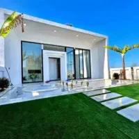ویلای نماسفید ۲۳۰ متری/روف با ویوی سرسبز/جکوزی/سند