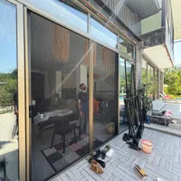 تولید ونصب توری پلیسه اجرا روی تمام چهارچوب آستارا|خدمات پیشه و مهارت|آستارا, |دیوار