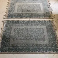 دو عدد قالیچه سفید گل برجسته ۳/۰۰۰/۰۰۰|فرش|کرج, آق تپه|دیوار