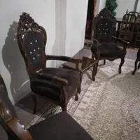 کلاسیک استیل نه نفره با میز وسط وسه تا عسلی