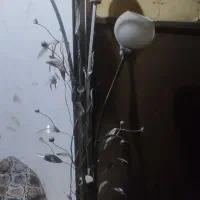 کنار سالنی همراه با لامپ