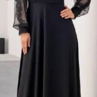 لباس مجلسی مشکی سنگدوزی شده