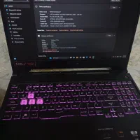 لپتاپ گیمینگ /tuf gaming/Asus/f15
