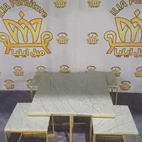 میزجلوفلزی مبلی ست کامل،|مبلمان خانگی و میز عسلی|خمینی‌شهر, |دیوار