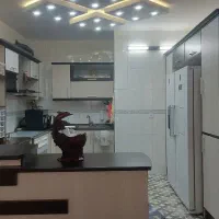 کابینت ام دی اف بدنه فلز در حد نو