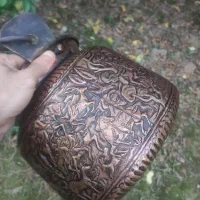 دیزی غول‌پیکر تمام نقش مسی کهنه|کلکسیون اشیاء عتیقه|ساری, |دیوار