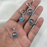 نیم ست جواهری پینترستی