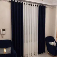 پرده ضخیم بدون نیاز به زیر پرده