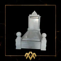 سنگ قبر و مزار مهرارا با حکاکی سفارشی|خدمات پیشه و مهارت|اصفهان, باغ فدک|دیوار