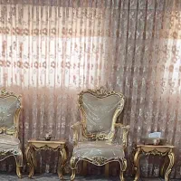 پرده خیلی نو و تمیز