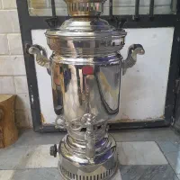 سماور گازی برنجی