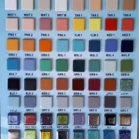 کاشی استخری رنگی