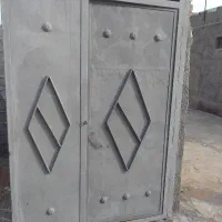 درب آهنی بزرگ|مصالح و تجهیزات ساختمان|خرمدشت, |دیوار