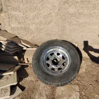 تایر مزدا با رینگ استیل