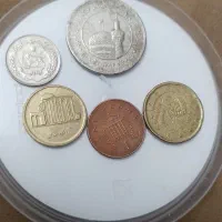 تعداد ۵عدد سکه قدیمی