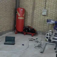 یک عدد دور کن 380 زند چوب و یک  کمپرسور 500 لیتری|ماشین‌آلات صنعتی|اسلام‌شهر, شهرک واوان|دیوار