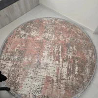 فرش گرد بامبو