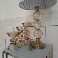 آباژور و جا شمعی