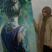 نقاشی چهره سیاه قلم با کیفیت حرفه ای|تابلو، نقاشی، عکس|مشهد, بهارستان|دیوار
