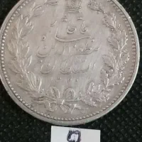 سکه پنجهزار دینار مظفر خطی