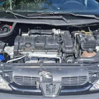 سواری پژو مشکی‌متالیک 206 - TU5-SD- V8|خودرو سواری و وانت|شیراز, گلستان|دیوار