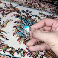 انگشتر فیروزه اصل با چوب نقره اصل|جواهرات|قرچک, مهدیه|دیوار