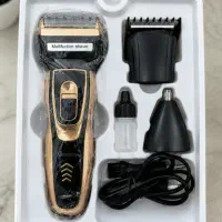 ماشین اصلاح و ریشتراش Geemy مدل GM-595 سهکاره|آرایشی، بهداشتی، درمانی|اصفهان, عسگریه|دیوار