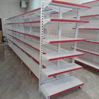 قفسه سوپری //لچکی قرمز //قفسه مغازه|فروشگاه و مغازه|تهران, تهرانپارس شرقی|دیوار