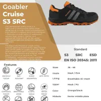 کفش ایمنی Goabler آمریکا سایز 44|کیف، کفش، کمربند|شیراز, معالی‌آباد|دیوار