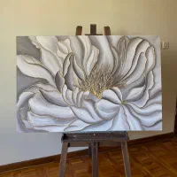 تابلو نقاشی مدرن برجسته|تابلو، نقاشی، عکس|کرج, گوهردشت|دیوار