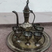 گلاب پاش سطل اشغال جا برنجی