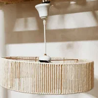 لوستر مکرومه و آباژور|لوستر و چراغ آویز|مشهد, فارغ التحصیلان|دیوار