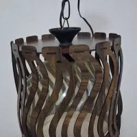 لوستر آویز تک شعله