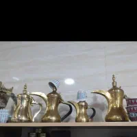 دله قهوه جوش سوری اصلی برنجی|قوری، کتری، قهوه‌ساز دستی|تهران, زعفرانیه|دیوار