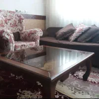 مبل ده نفره به همراه میزعسلی|مبلمان خانگی و میز عسلی|قلقل رود, |دیوار
