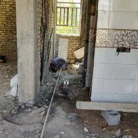 اجرای صفر تا صد لوله کشی گاز اقای خادمپیر