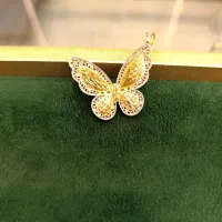 پلاک پروانه طلای بدون اجرت