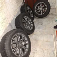 رینگ اسپرت 15 با لاستیک 205 خارجی