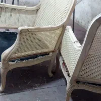 حصیر بامبو و قاب آئینه|صنایع دستی و سایر لوازم تزئینی|بجنورد, |دیوار