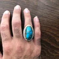 انگشتر کلکسیونی فیروزه نیشابور|جواهرات|بیرجند, |دیوار