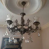 لوستر برنزی سنگین