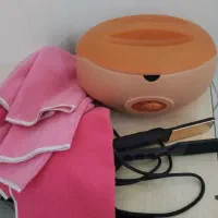 دستگا پارافین بخور دولول،اتو موی کراتین کله مانکن