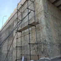 داربست فلزی گلبهار تخته کار  بشکه  فرغون  و غیره..