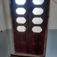 درب چوبی