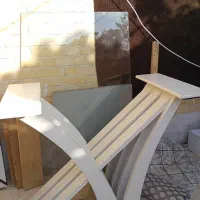 میز ناهار خوری سفید