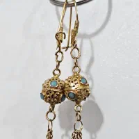 طلا لوکس،یک جفت گوشواره ۵ بعدی خاص|جواهرات|اراک, |دیوار