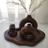 ست دکوری و گلدان تک|صنایع دستی و سایر لوازم تزئینی|بیرجند, |دیوار